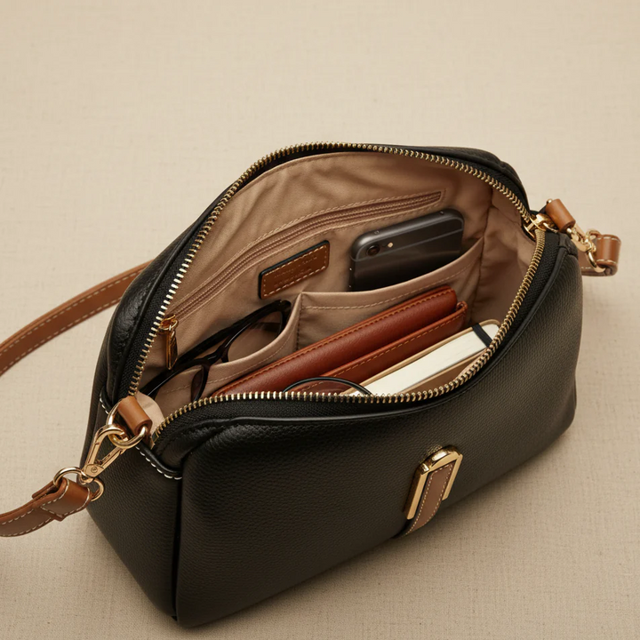 Mila Nahkainen Crossbody