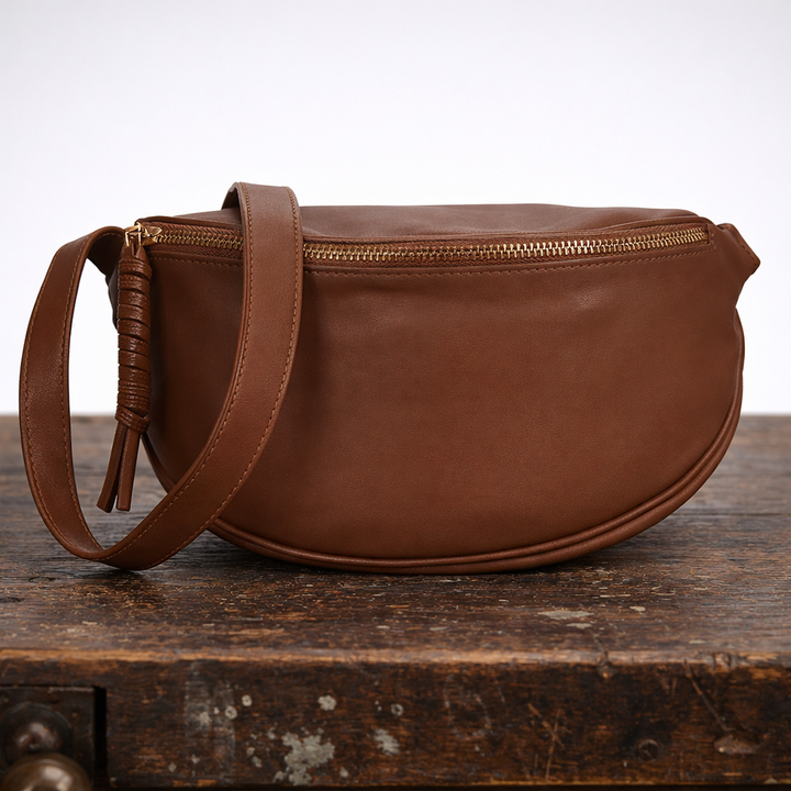 Laura nahkainen crossbody-laukku