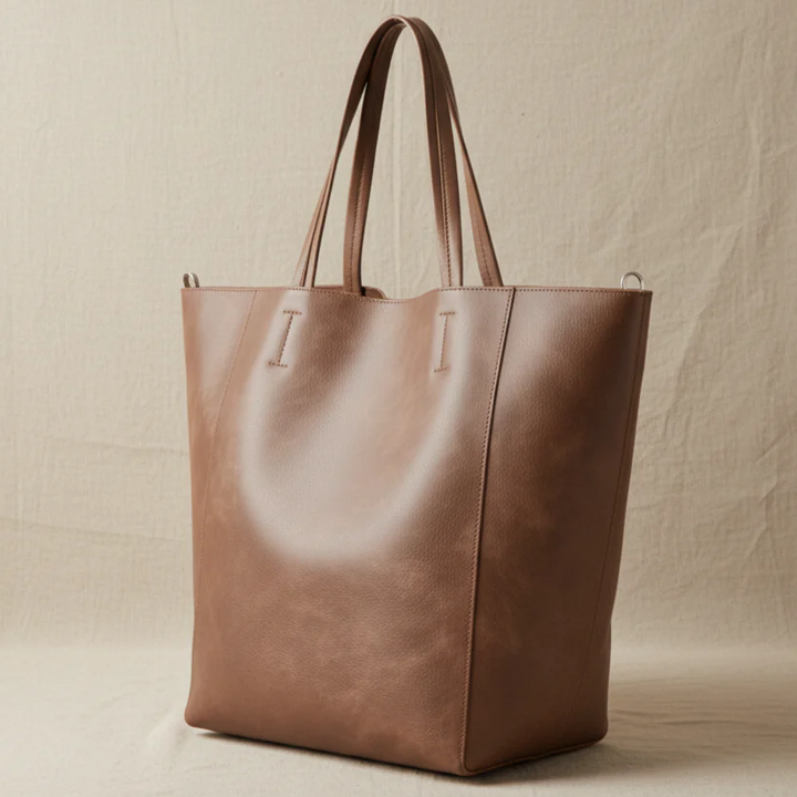 Roosa Retro Tote Laukku