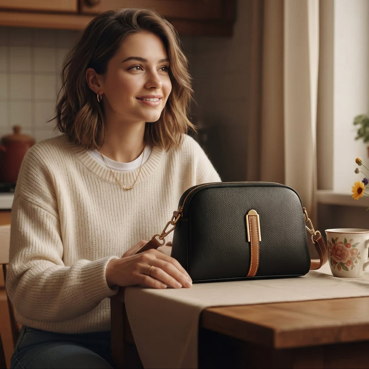 Mila Nahkainen Crossbody