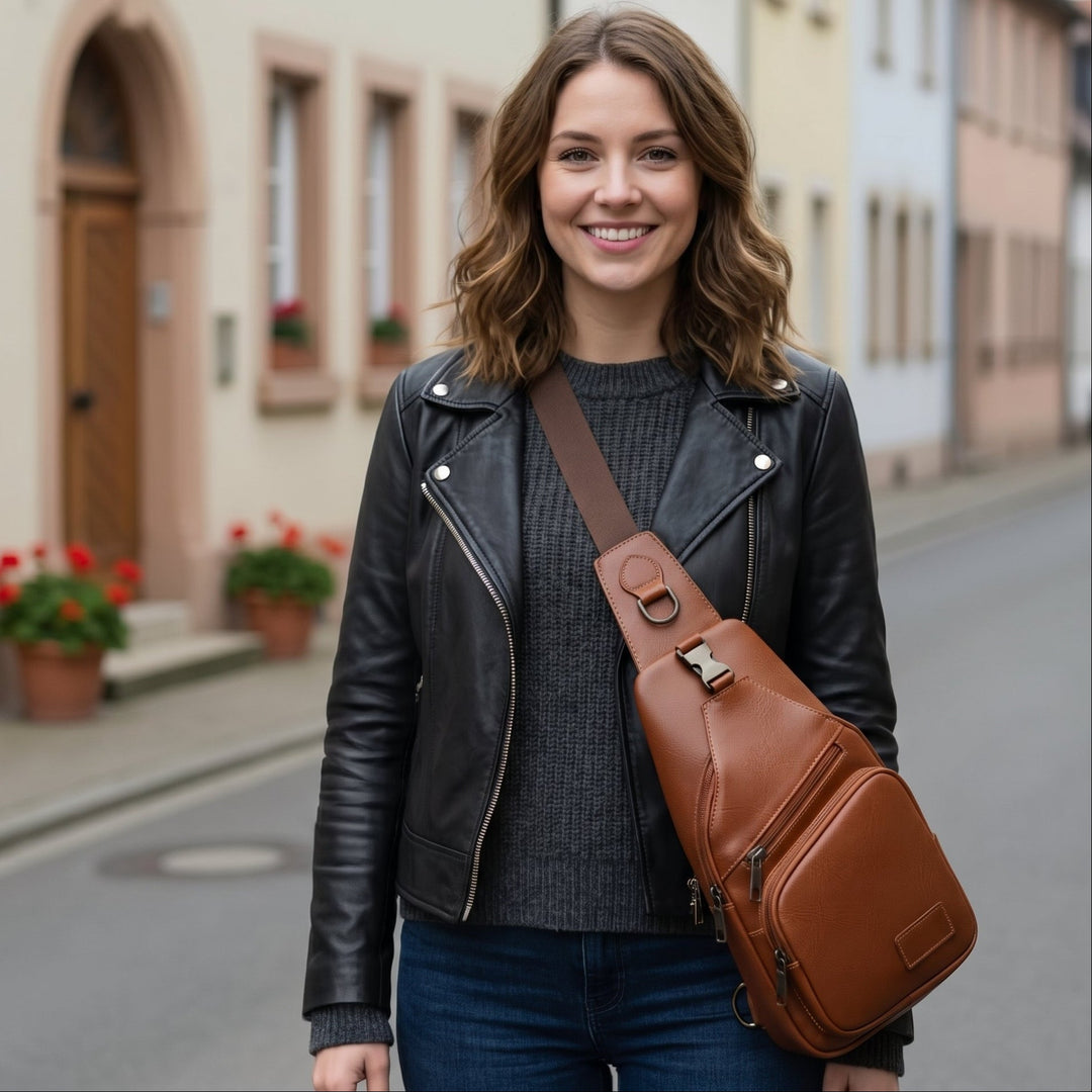 Silas Vintage Olkalaukku