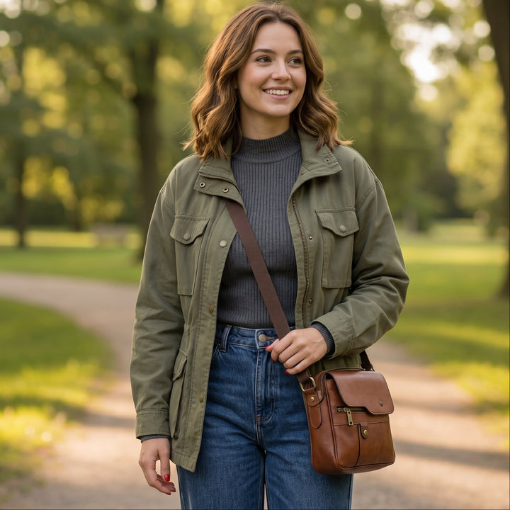 Aaro Vintage Crossbody Laukku