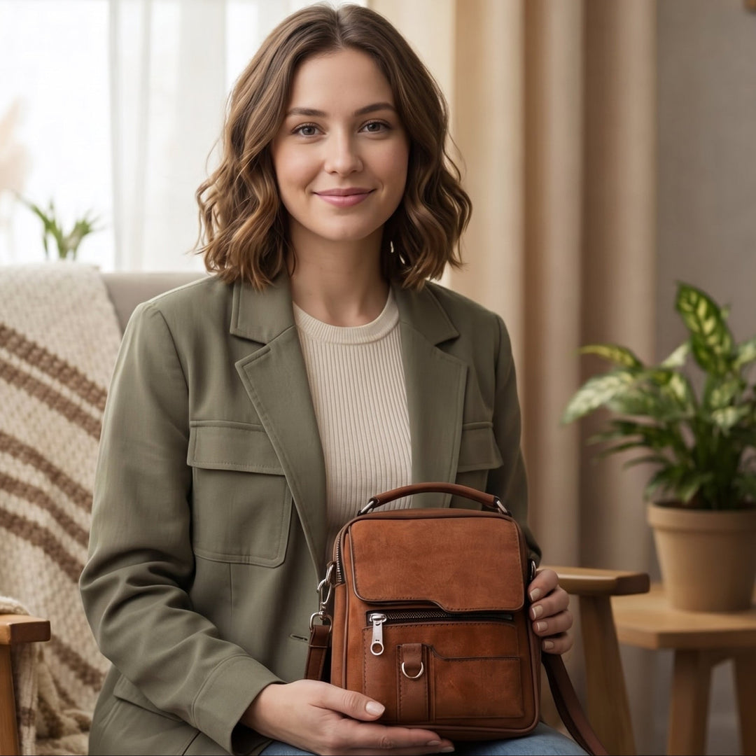Aaro Vintage Crossbody Laukku