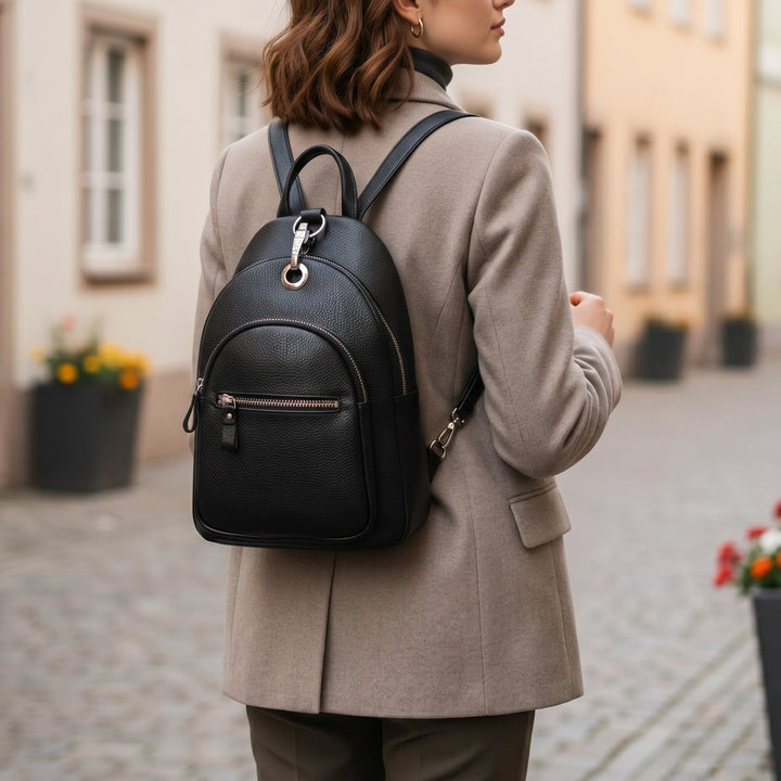 Aurora Nahkainen Reppu