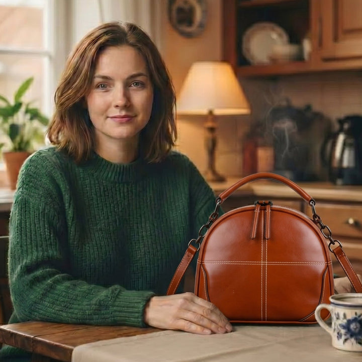 Elli Nahkainen Crossbody Laukku