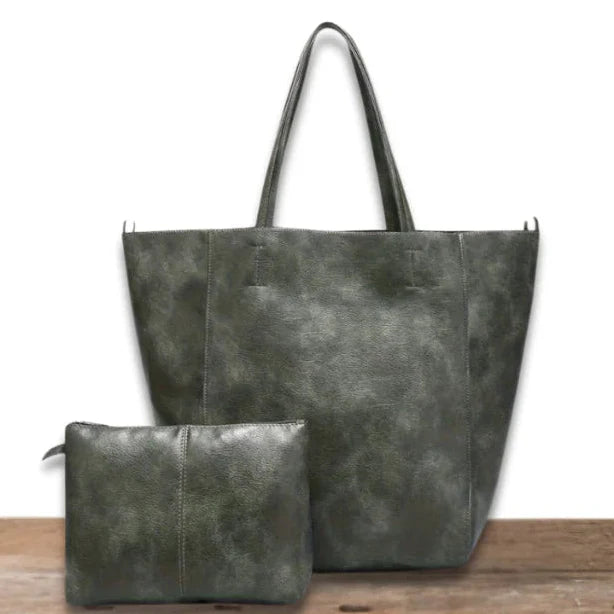 Roosa Retro Tote Laukku