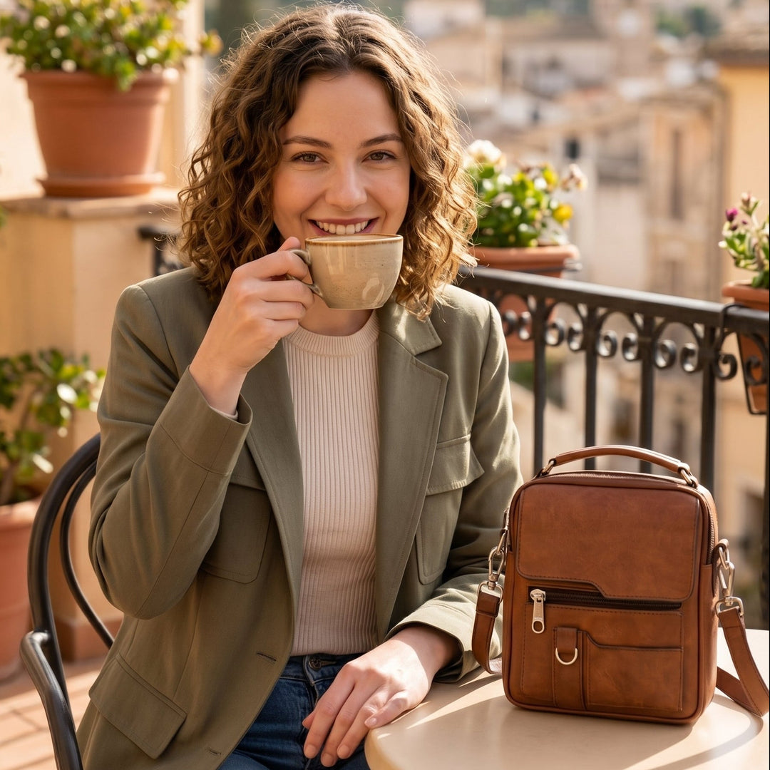 Aaro Vintage Crossbody Laukku